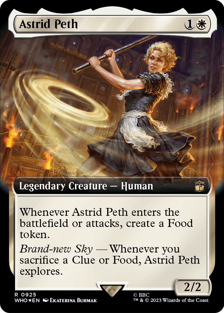 Astrid Peth (Extended Art) (Surge Foil) (WHO-925) [Doctor Who] Foil