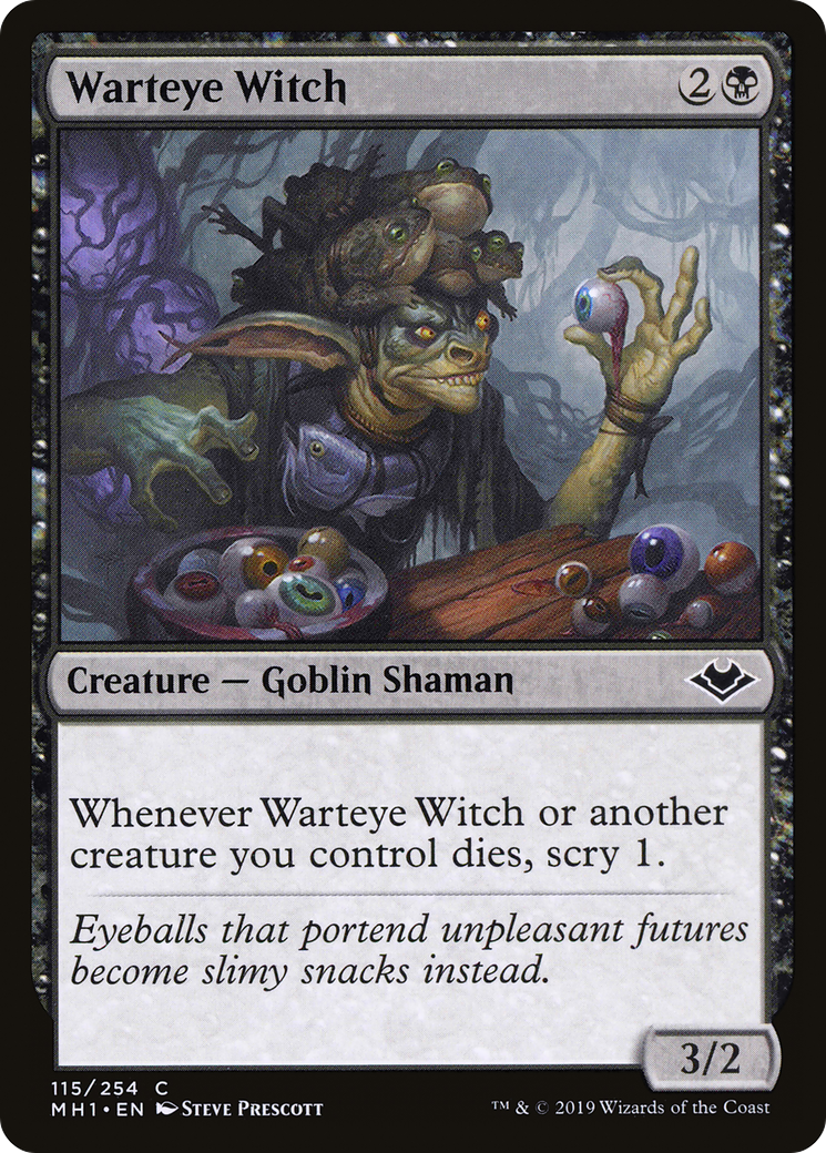 Warteye Witch (MH1-115) [Modern Horizons] Foil