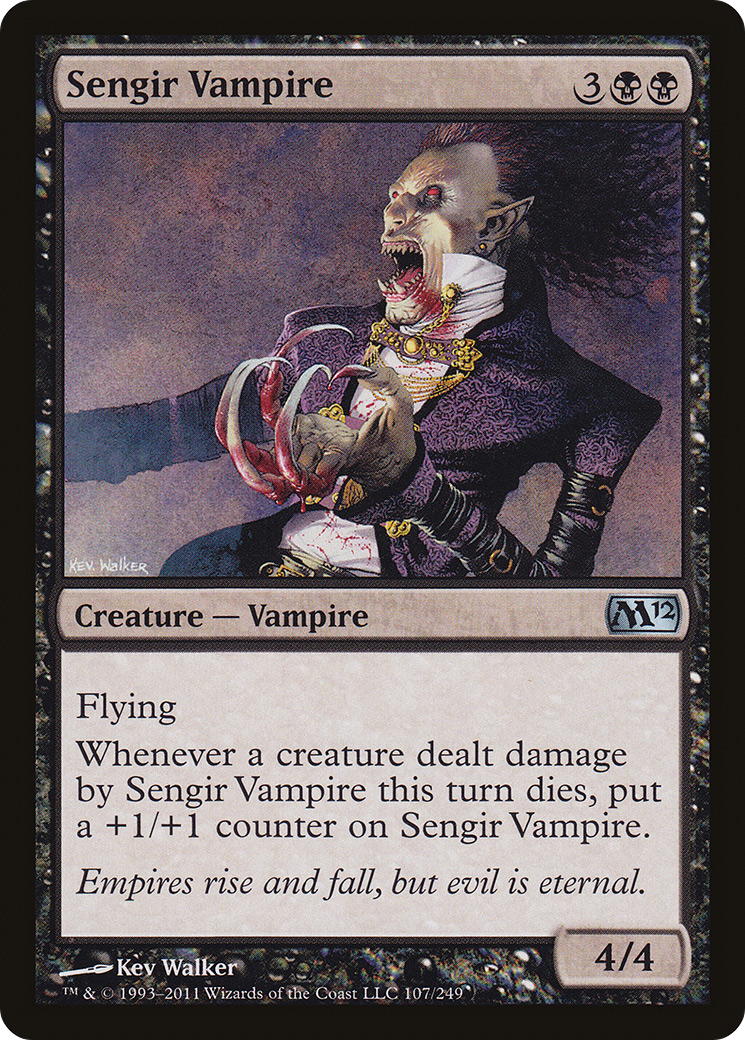 Sengir Vampire (M12-107) [Magic 2012]