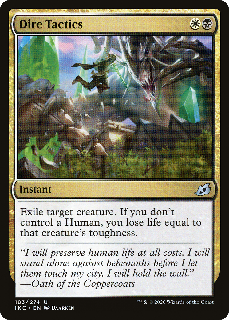 Dire Tactics (IKO-183) [Ikoria: Lair of Behemoths]