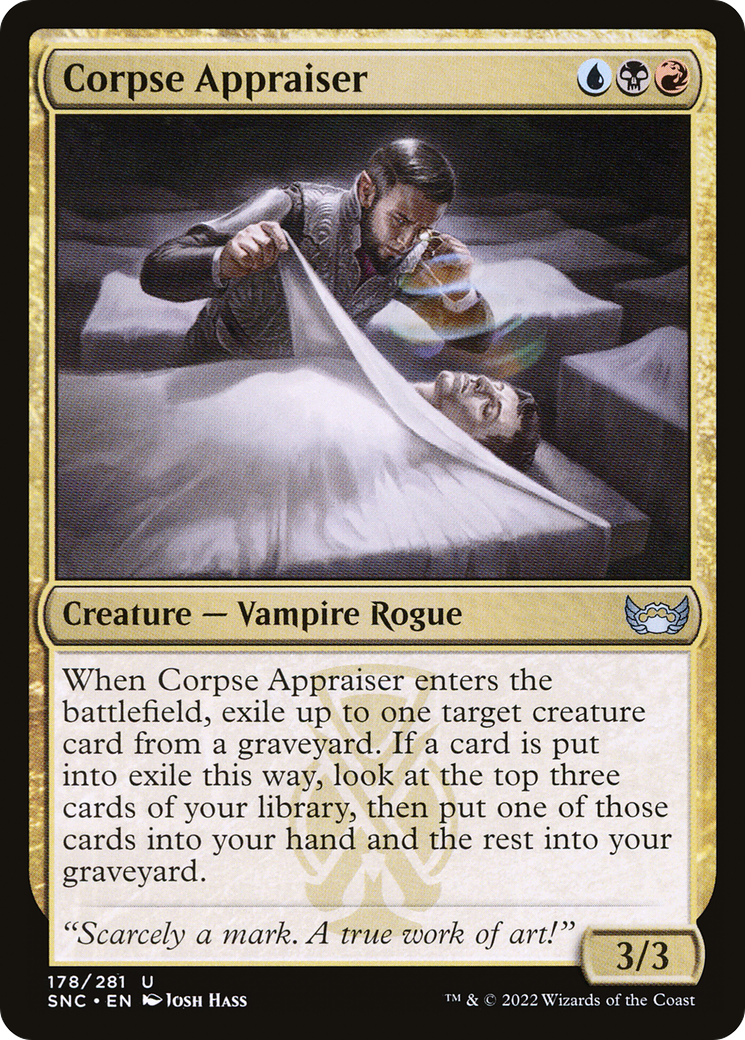 Corpse Appraiser (SNC-178) [Streets of New Capenna]