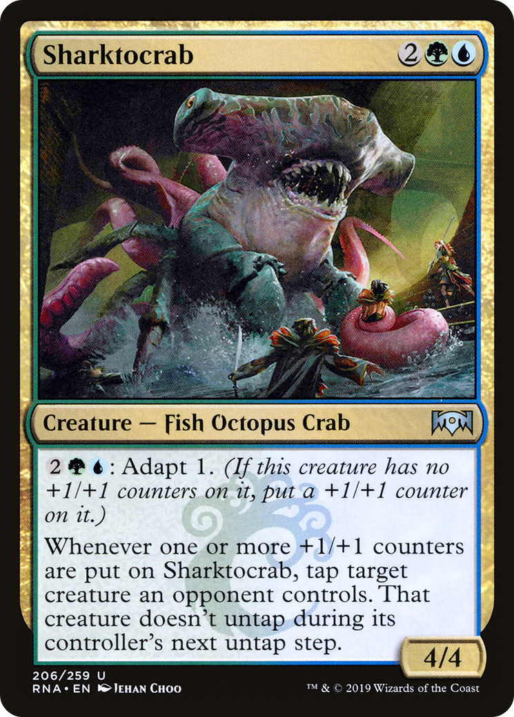 Sharktocrab (RNA-206) [Ravnica Allegiance] Foil