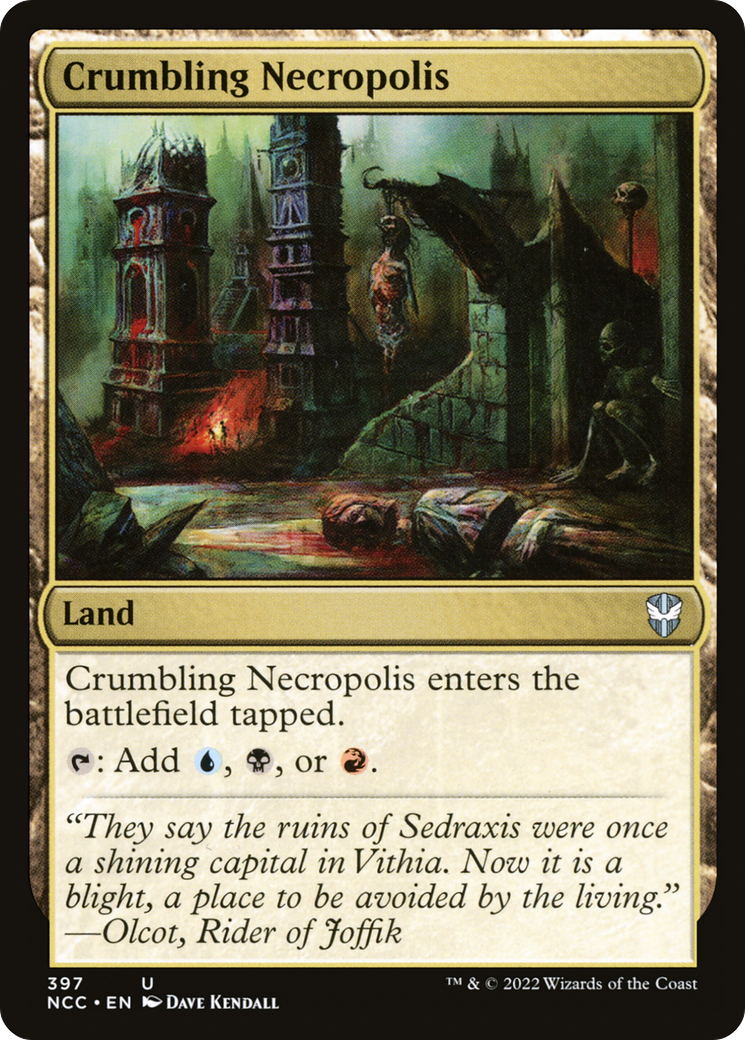 Crumbling Necropolis (NCC-397) [New Capenna Commander]