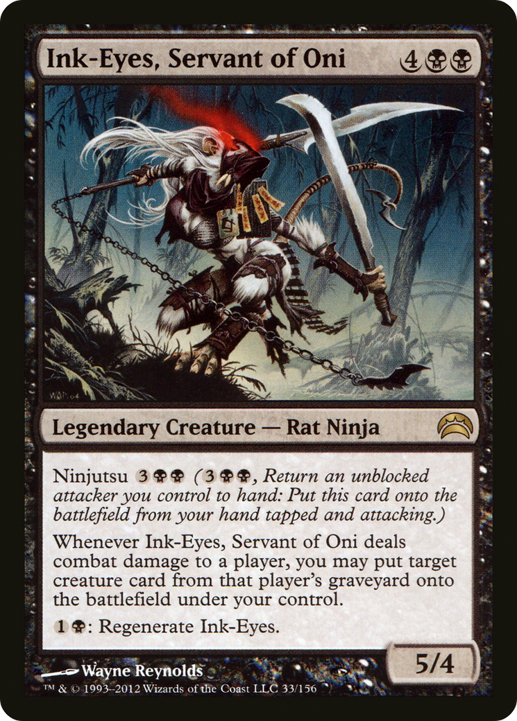Ink-Eyes, Servant of Oni (PC2-033) [Planechase 2012] Foil