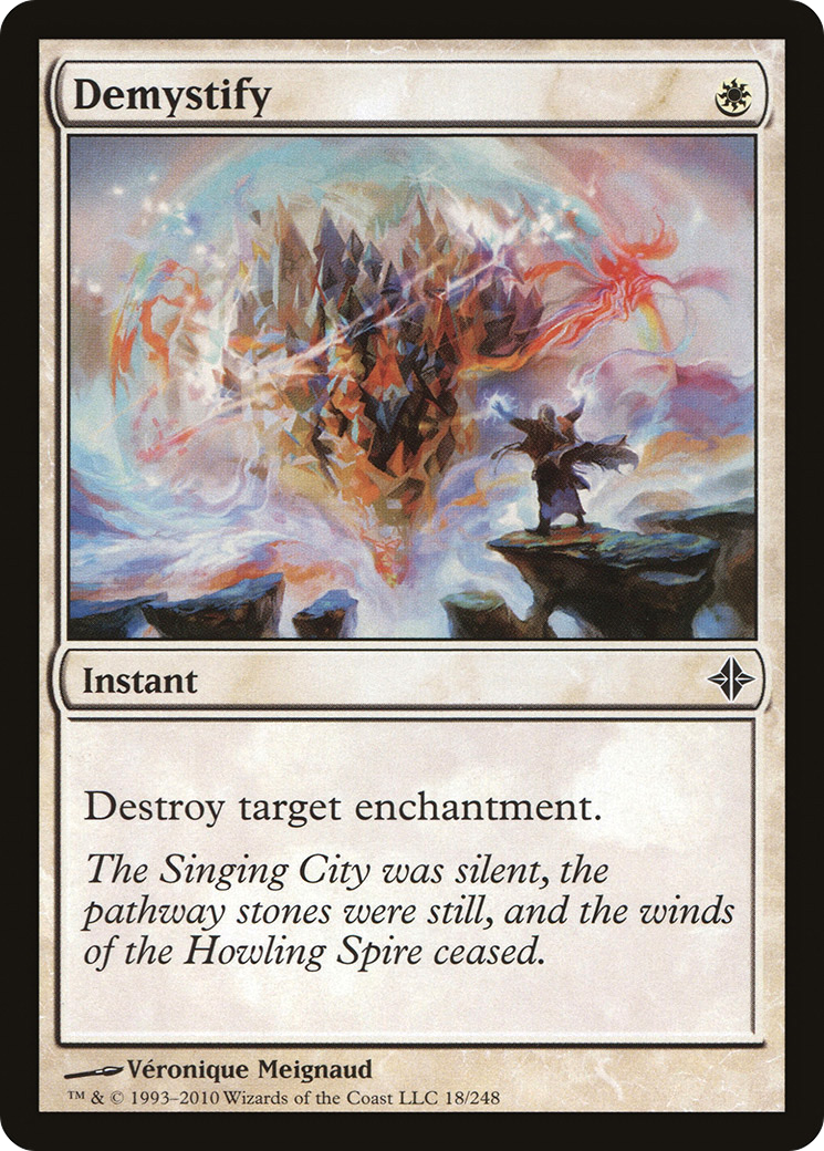 Demystify (ROE-018) [Rise of the Eldrazi] Foil