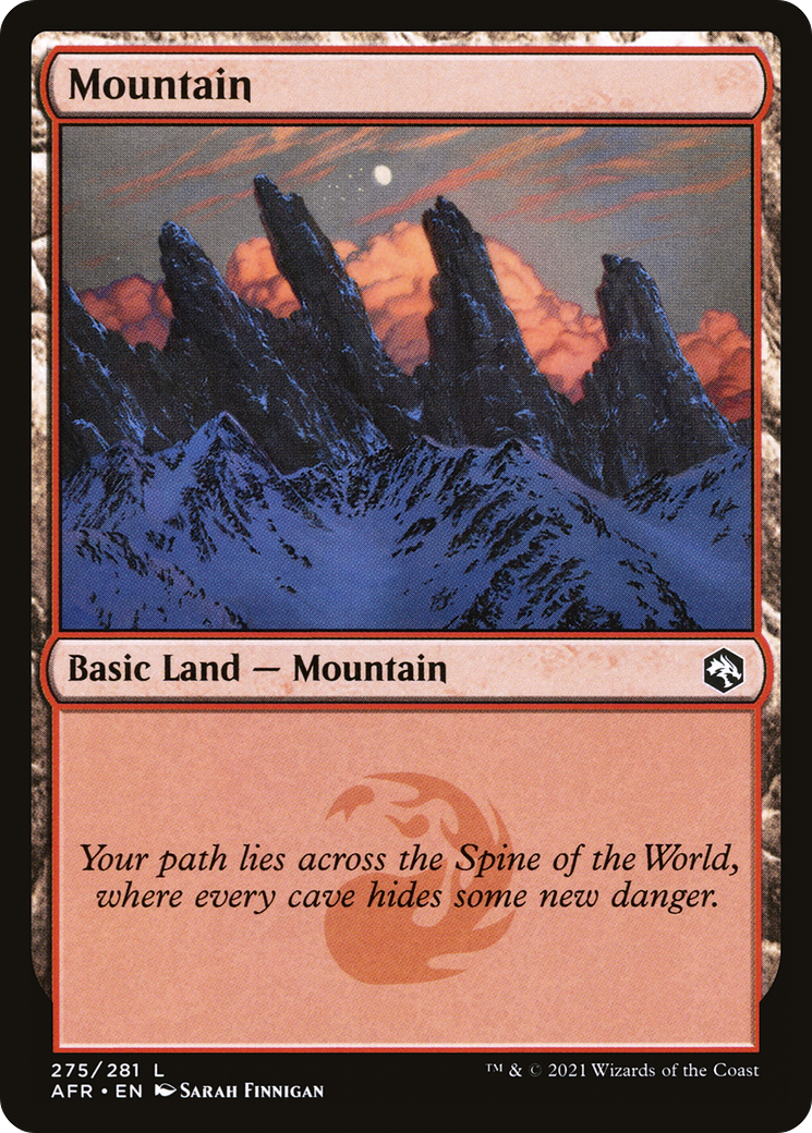 Mountain (AFR-275) [Adventures in the Forgotten Realms]