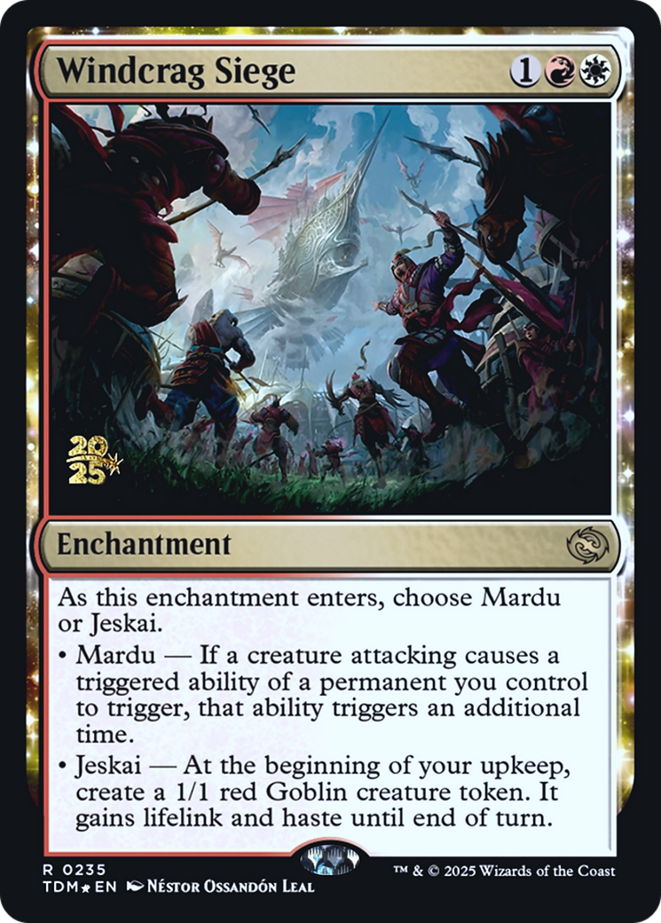 Windcrag Siege (PRE-235) [Prerelease Cards] Foil
