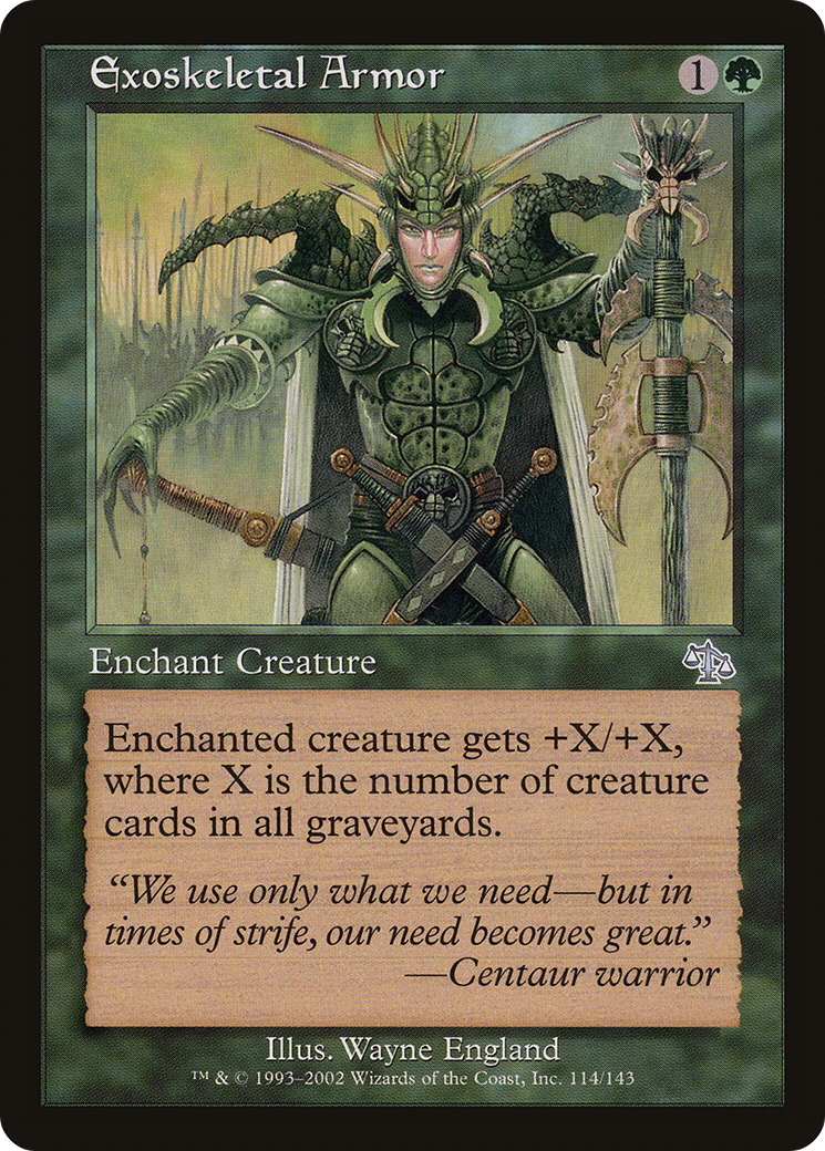 Exoskeletal Armor (JUD-114) [Judgment]