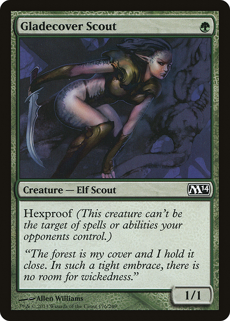 Gladecover Scout (M14-176) [Magic 2014]