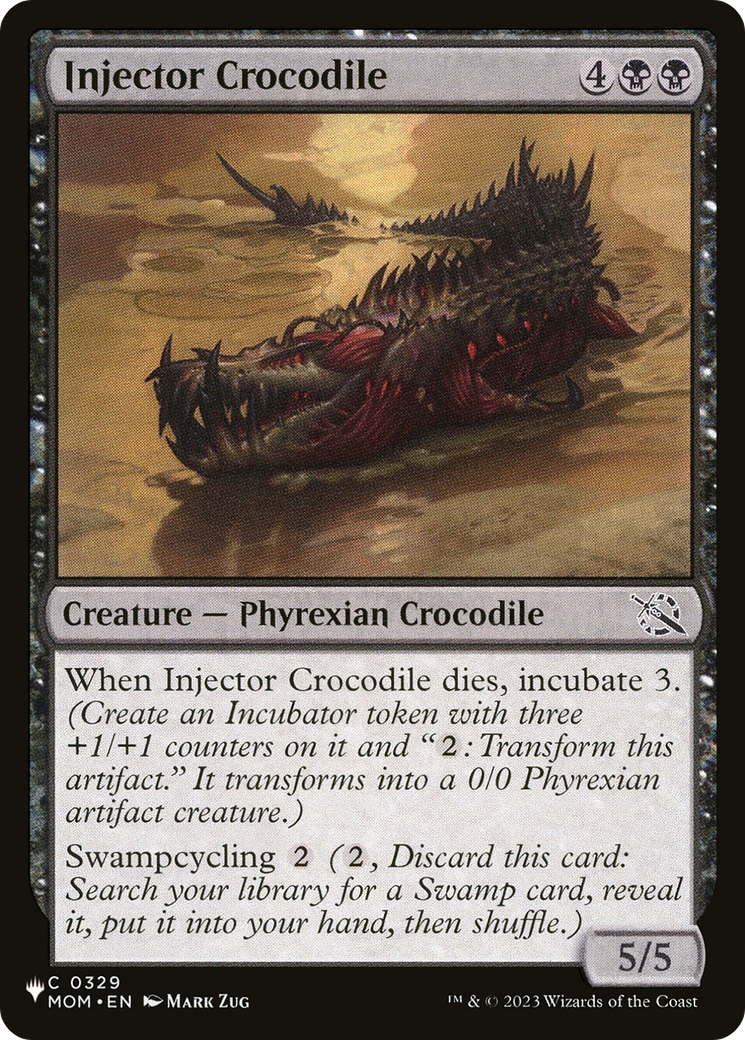 Injector Crocodile (LIST-MOM-329) [The List]