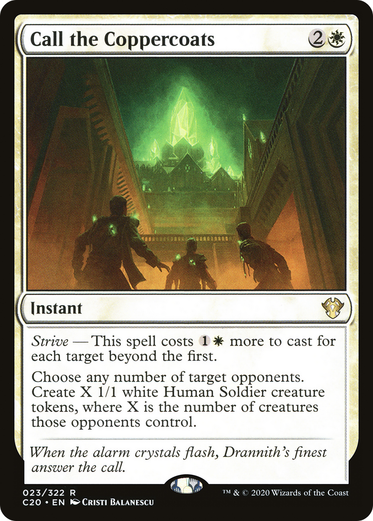 Call the Coppercoats (C20-023) [Commander 2020]