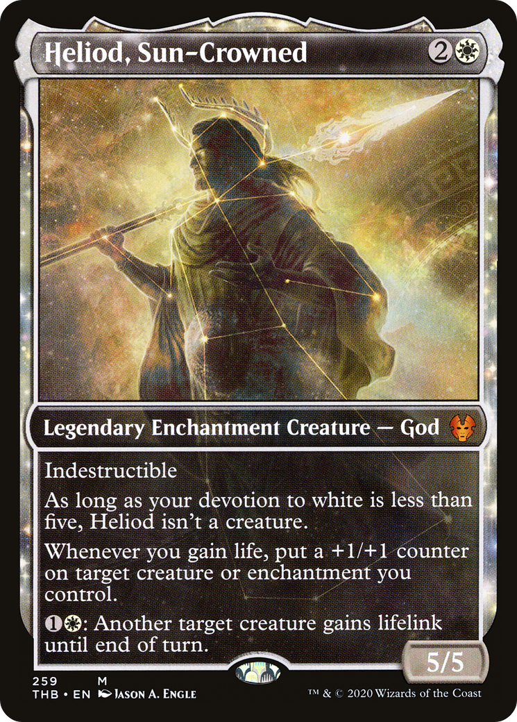 Heliod, Sun-Crowned (Showcase) (THB-259) [Theros Beyond Death]
