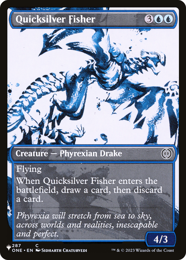 Quicksilver Fisher (LIST-ONE-287) (Showcase) [The List Reprints]