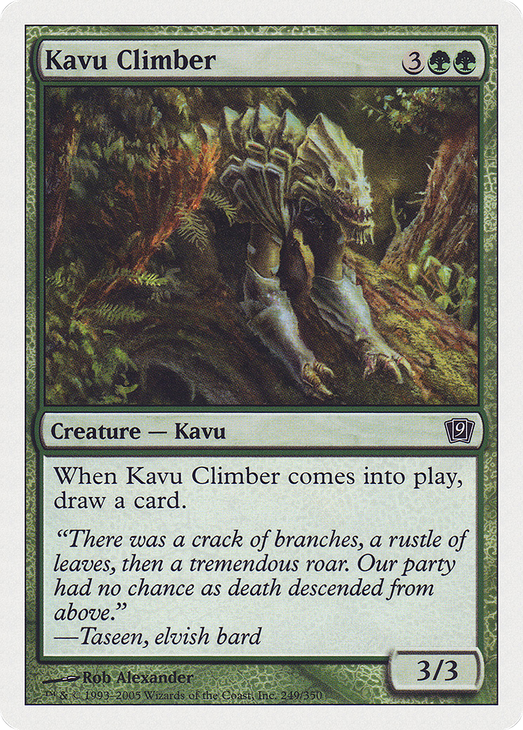 Kavu Climber (9ED-249) [9th Edition]
