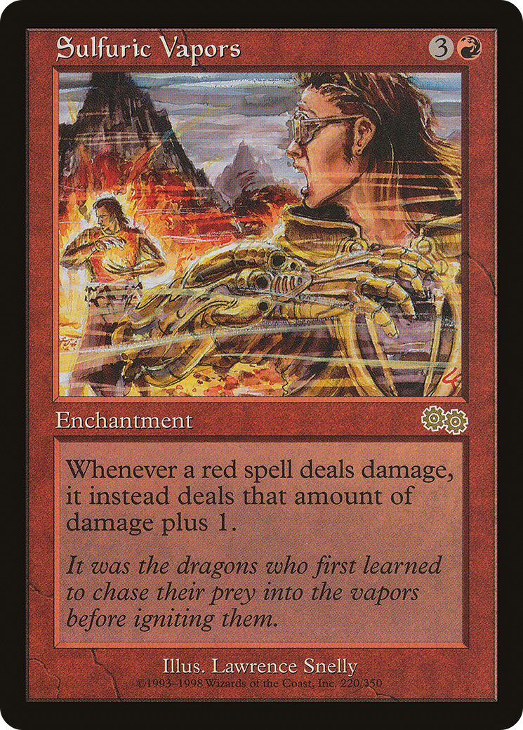 Sulfuric Vapors (USG-220) [Urza's Saga]
