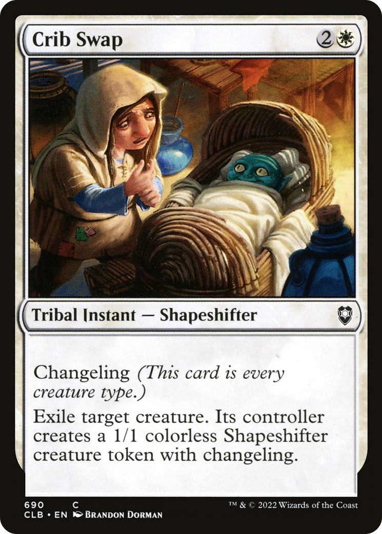 Crib Swap (CLB-690) [Commander Legends: Battle for Baldur's Gate]
