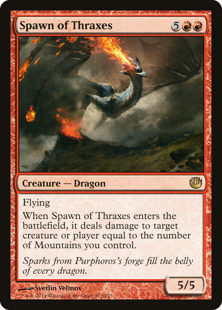 Spawn of Thraxes (JOU-112) [Journey into Nyx] Foil