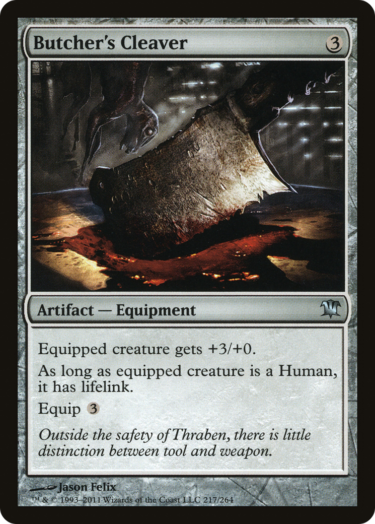 Butcher's Cleaver (ISD-217) [Innistrad]