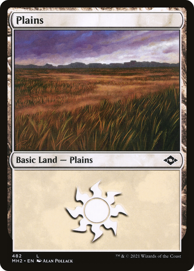 Plains (MH2-482) [Modern Horizons 2] Etched Foil