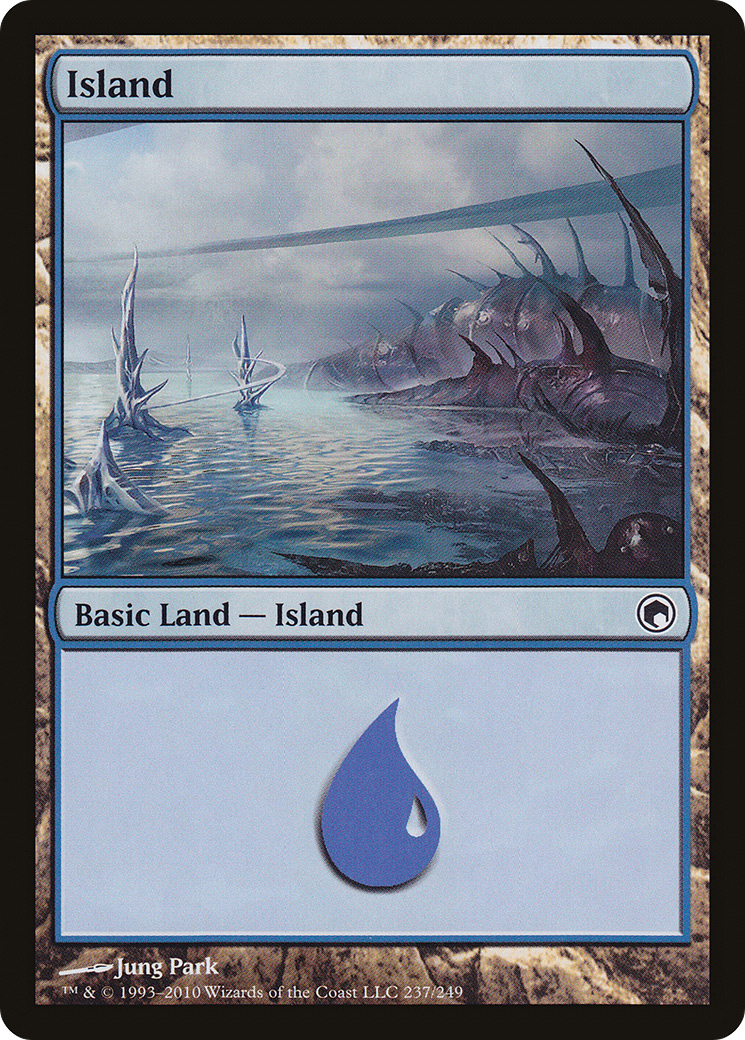 Island (SOM-237) [Scars of Mirrodin]