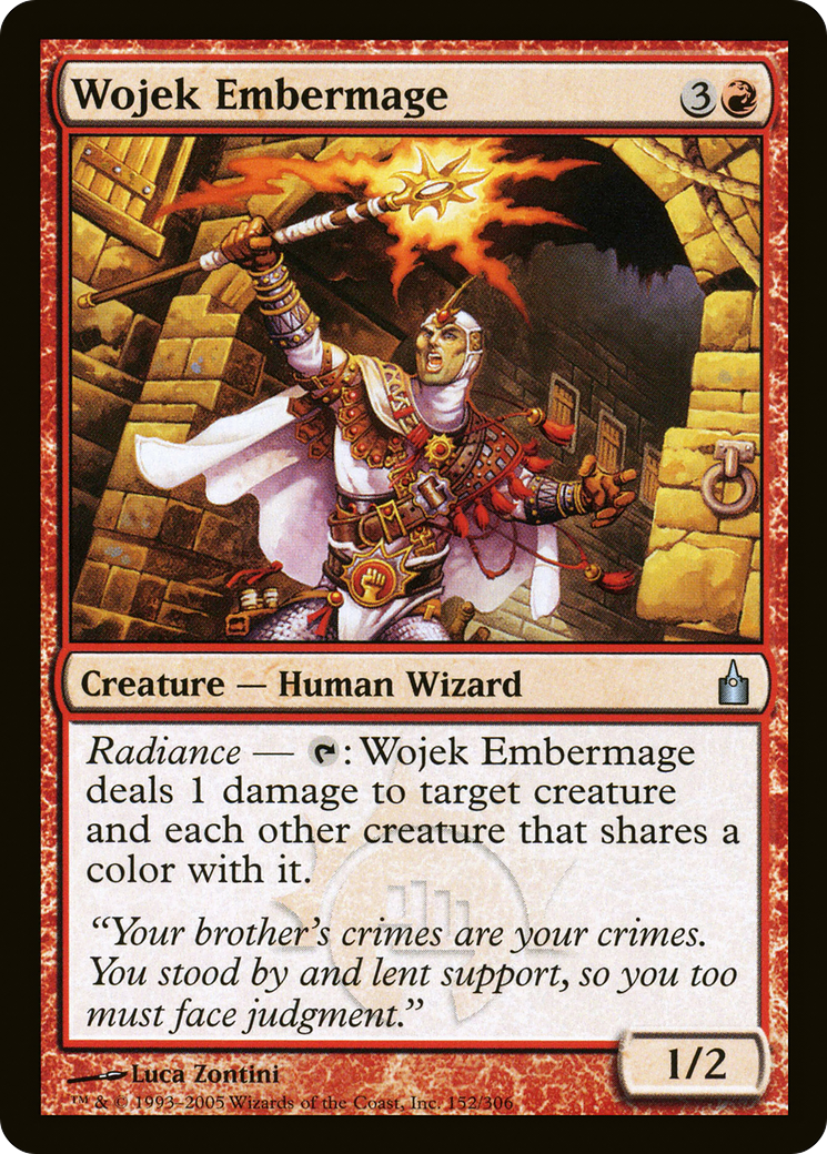 Wojek Embermage (RAV-152) [Ravnica: City of Guilds]