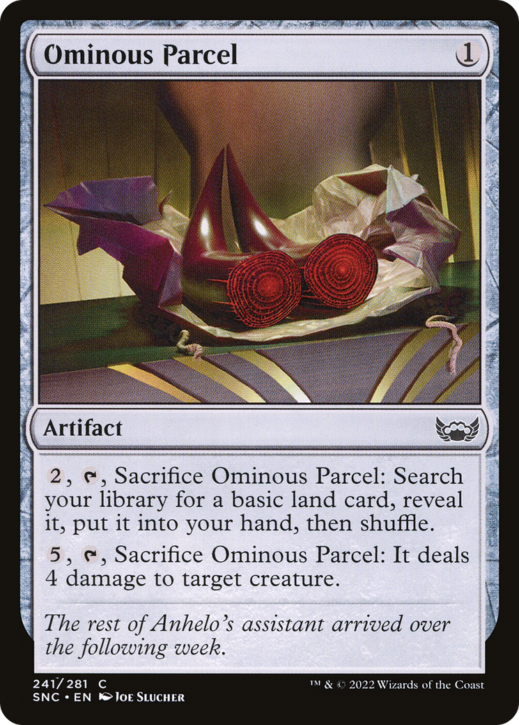Ominous Parcel (SNC-241) [Streets of New Capenna]