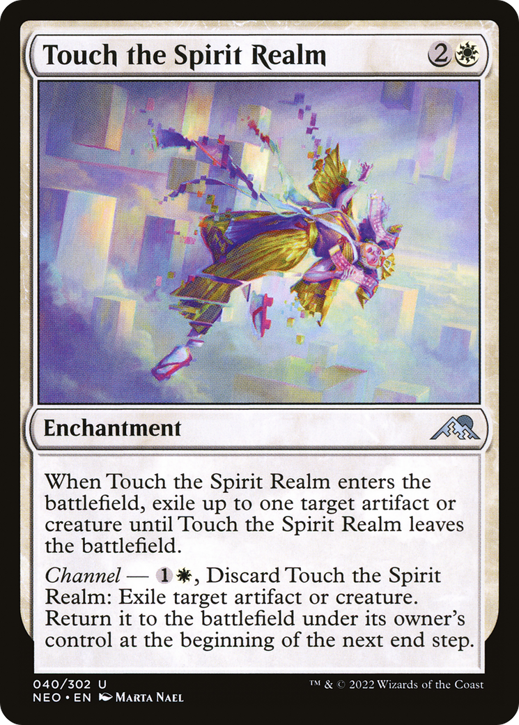 Touch the Spirit Realm (NEO-040) [Kamigawa: Neon Dynasty]