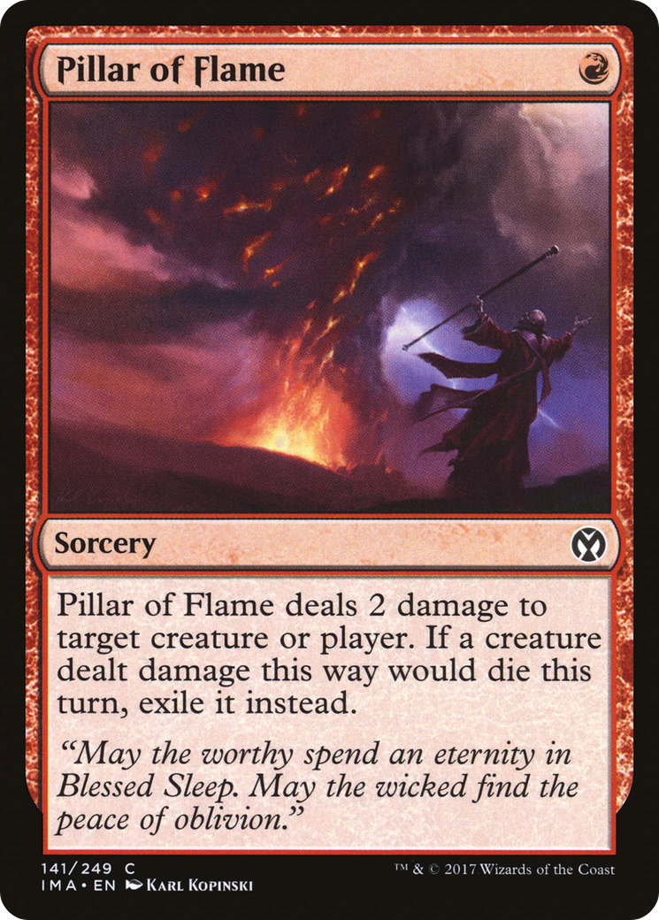 Pillar of Flame (IMA-141) [Iconic Masters]