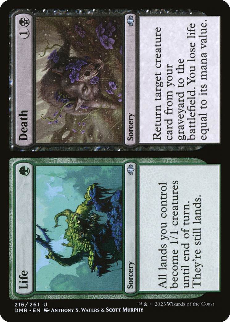 Life // Death (DMR-216) [Dominaria Remastered]