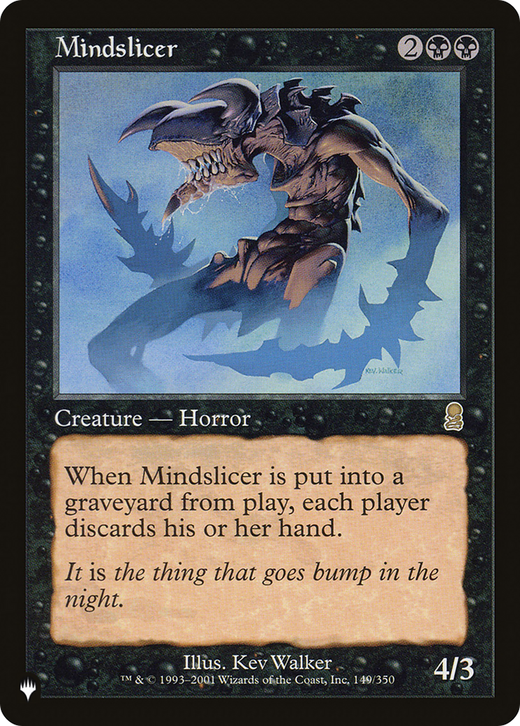 Mindslicer (LIST-ODY-149) [The List]