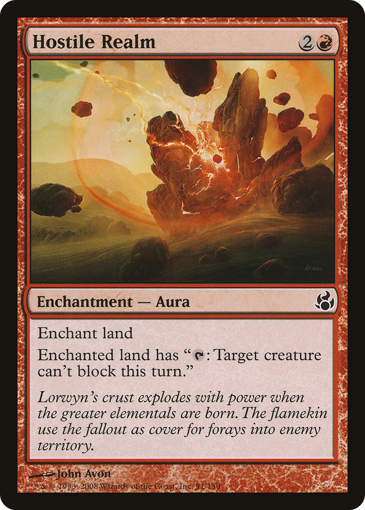 Hostile Realm (MOR-091) [Morningtide] Foil