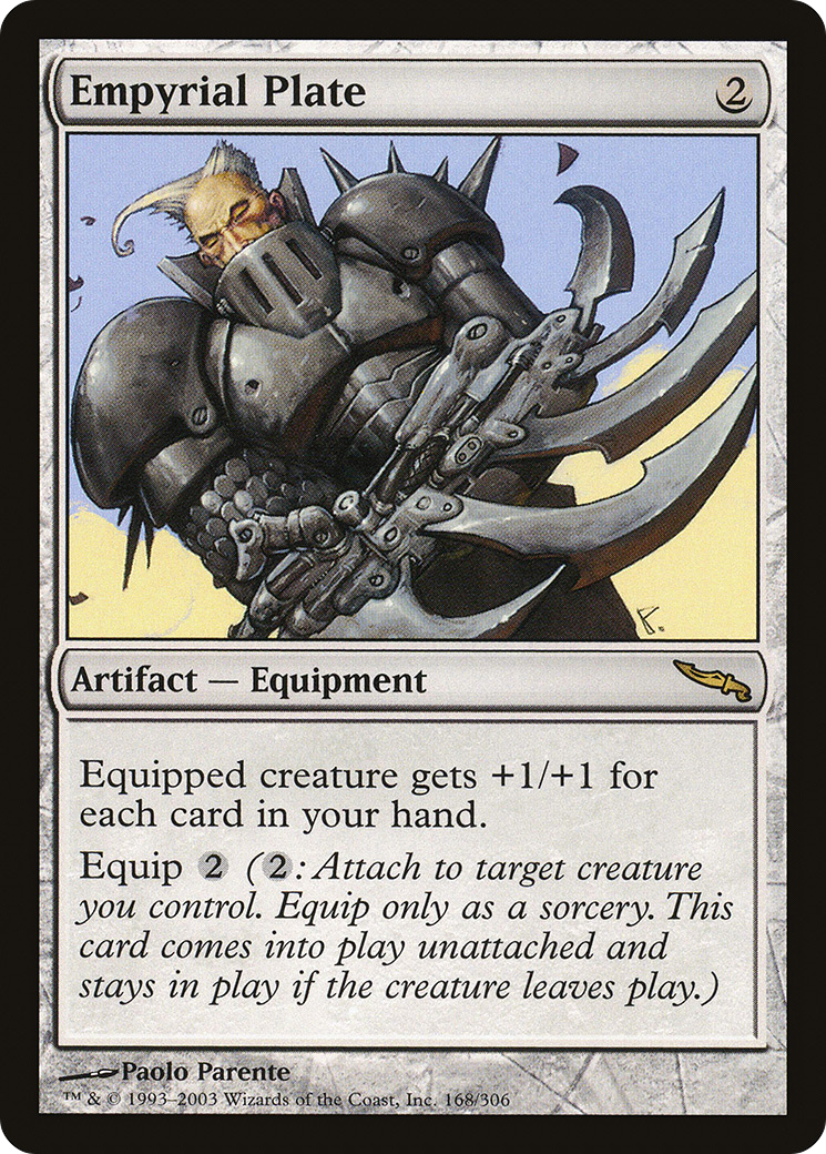 Empyrial Plate (MRD-168) [Mirrodin] Foil
