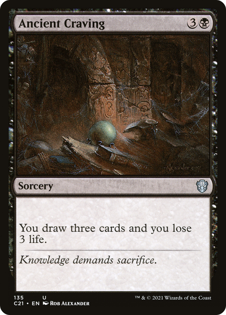 Ancient Craving (C21-135) [Commander 2021]