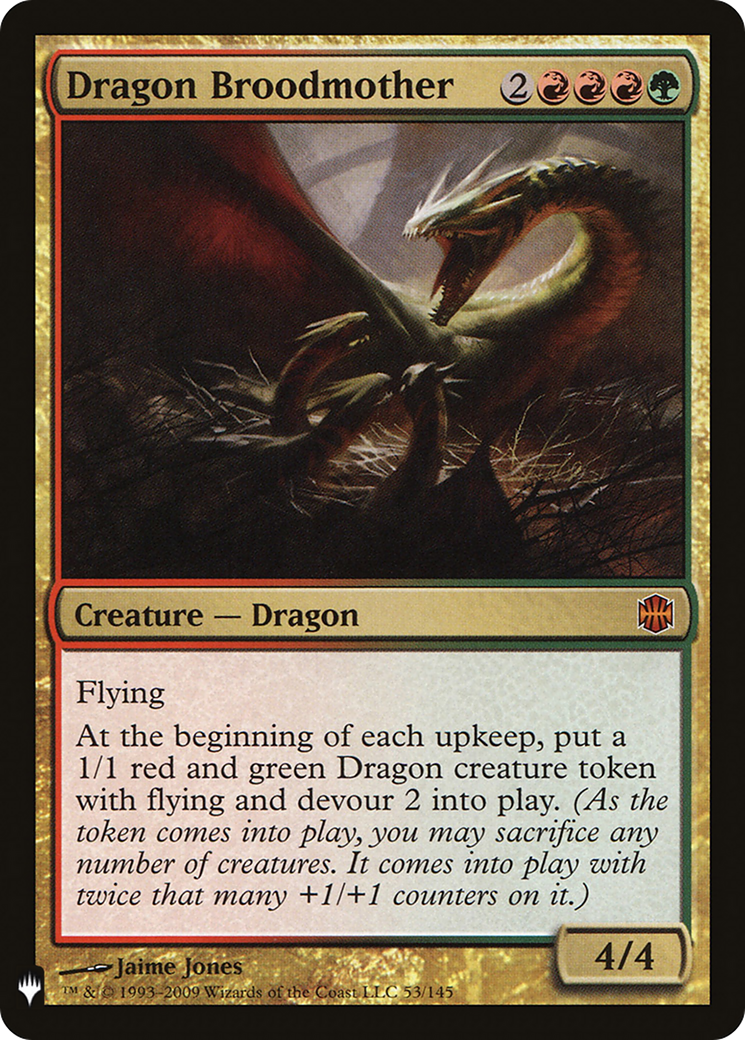 Dragon Broodmother (LIST-ARB-53) [The List]