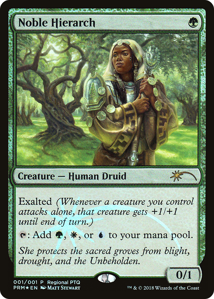 Noble Hierarch (PTP-001) [Pro Tour Promos] Foil