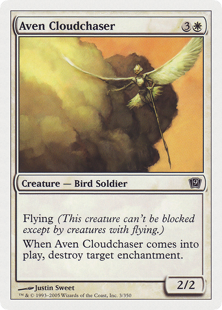Aven Cloudchaser (9ED-003) [9th Edition]