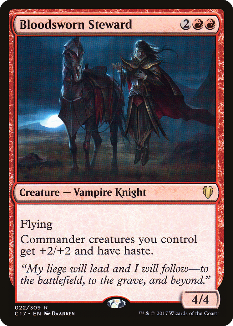 Bloodsworn Steward (C17-022) [Commander 2017]