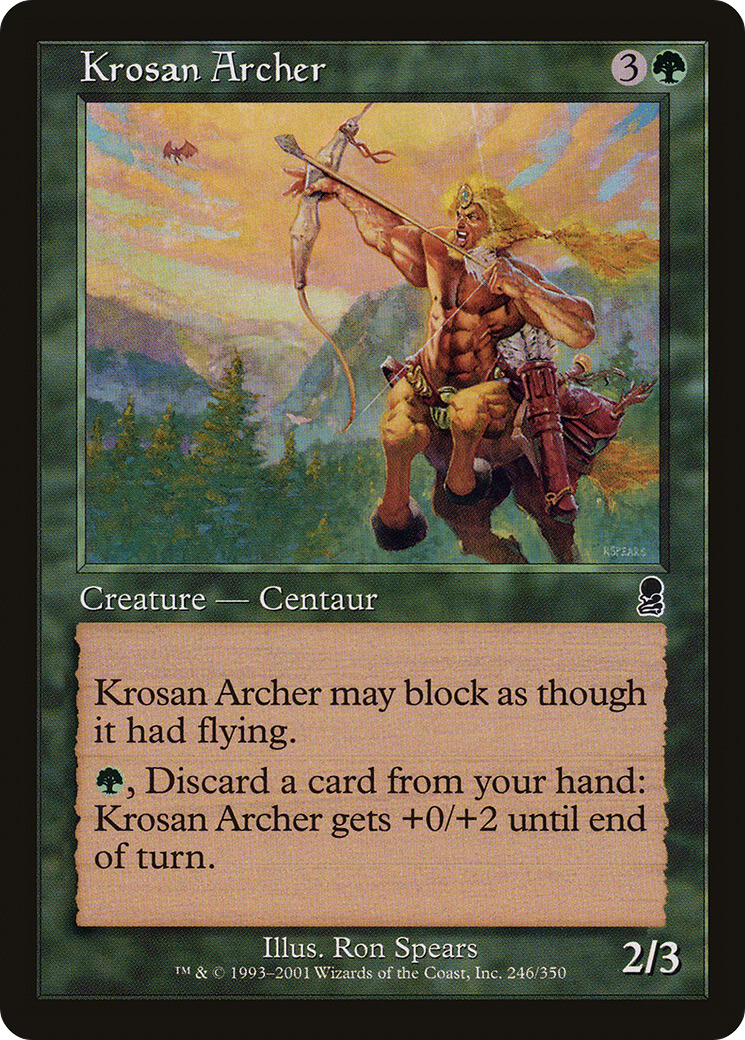 Krosan Archer (ODY-246) [Odyssey]