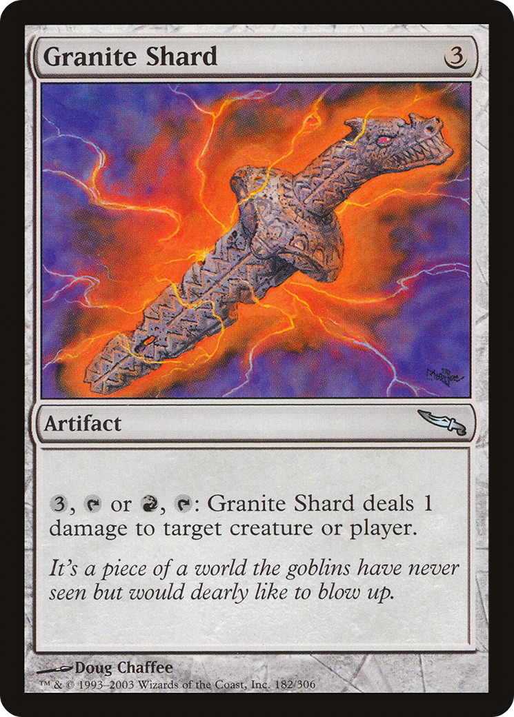 Granite Shard (MRD-182) [Mirrodin] Foil