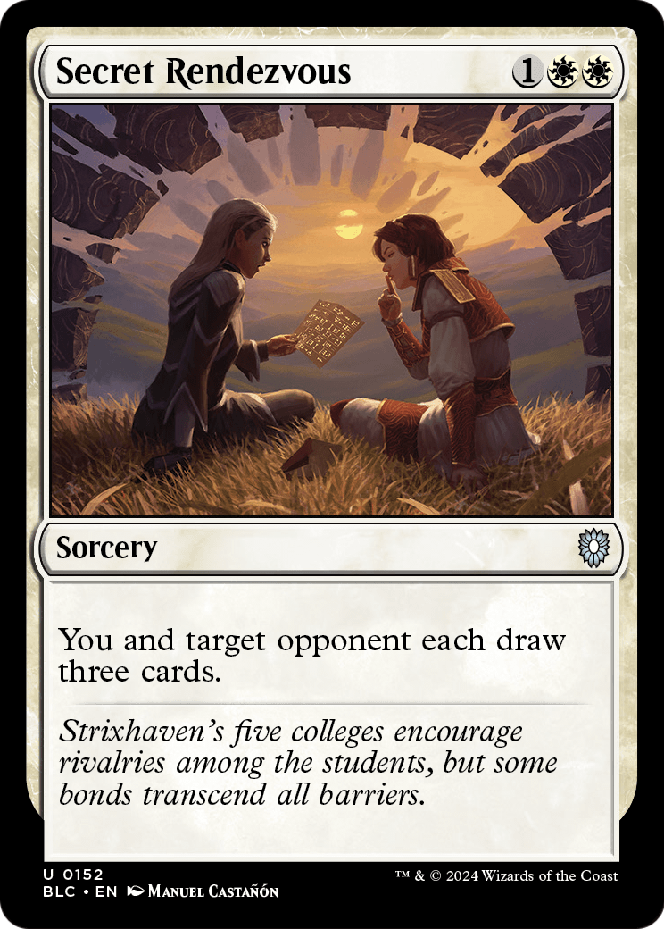 Secret Rendezvous (BLC-152) [Bloomburrow Commander]