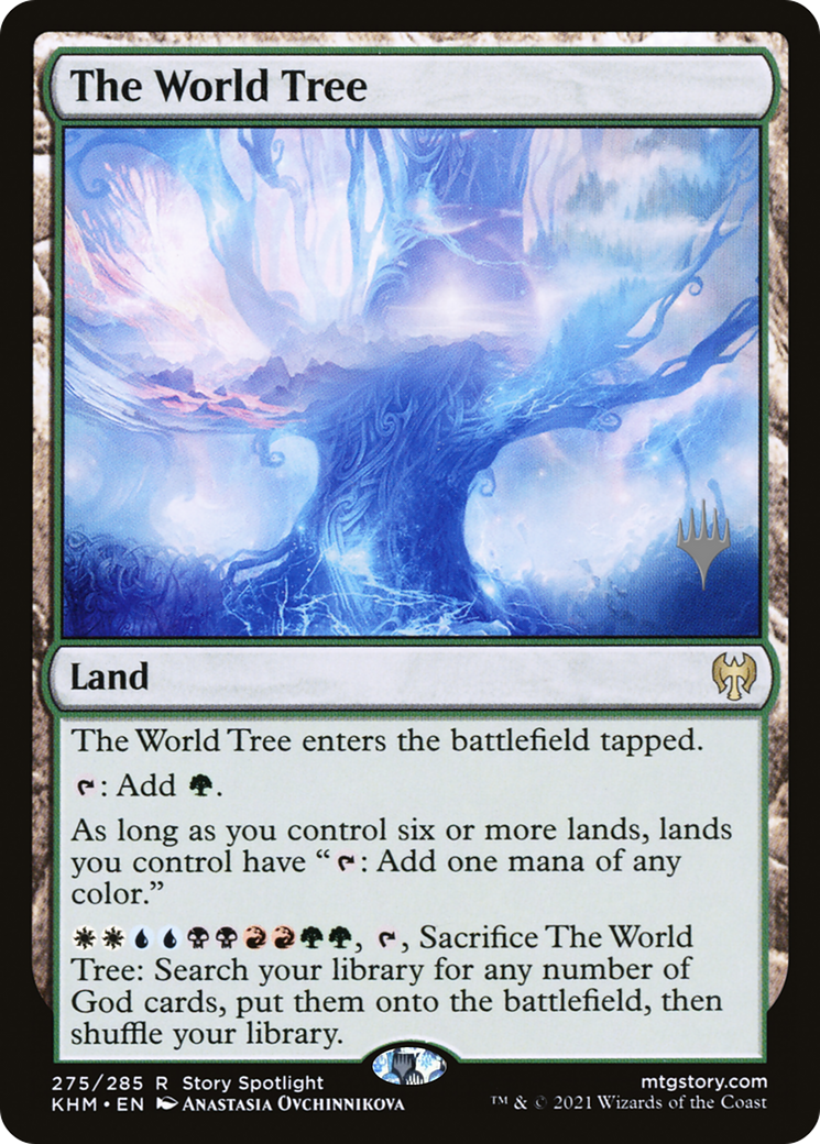 The World Tree (PPKHM-275) [Promo Pack: Kaldheim Promos] Foil