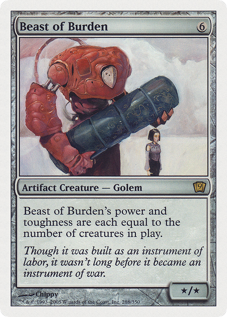 Beast of Burden (9ED-288) [9th Edition]