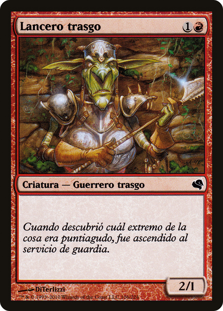 Goblin Piker (Spanish) - "Lancero trasgo" (PS11-106) [Salvat 2011]