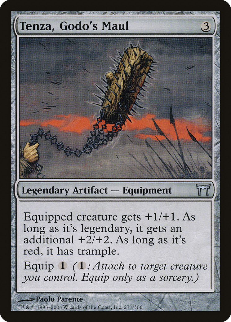 Tenza, Godo's Maul (CHK-271) [Champions of Kamigawa] Foil