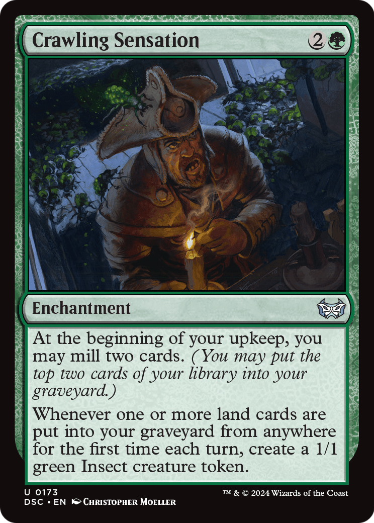 Crawling Sensation (DSC-173) [Duskmourn: House of Horror Commander]
