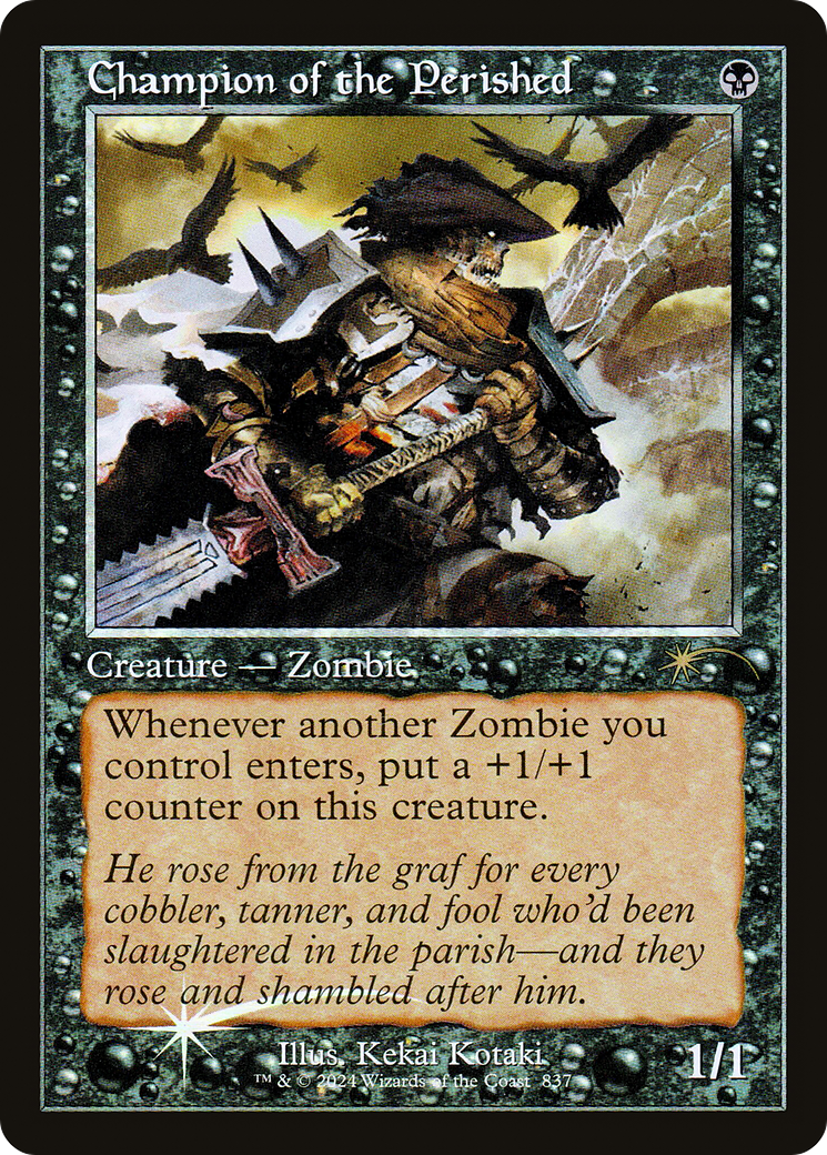 Champion of the Perished (SLD-837) [Secret Lair Drop] Foil