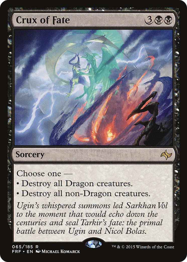 Crux of Fate (FRF-065) [Fate Reforged] Foil