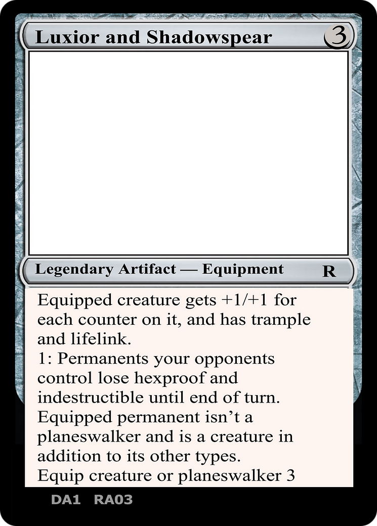 Luxior and Shadowspear [Unknown Event]