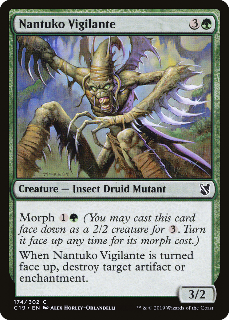 Nantuko Vigilante (C19-174) [Commander 2019]