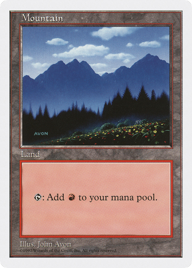 Mountain (5ED-445) [Fifth Edition]